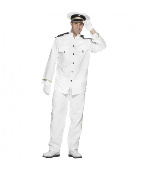 Disfraz de Capitán de barco para hombre