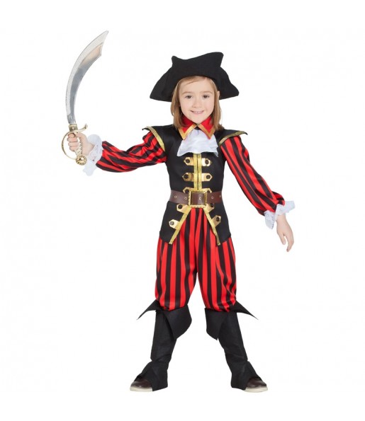 Disfraz de Capitán Pirata para niño