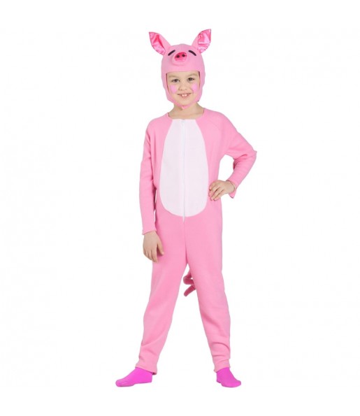 Disfraz de Cerdo granjero para niño