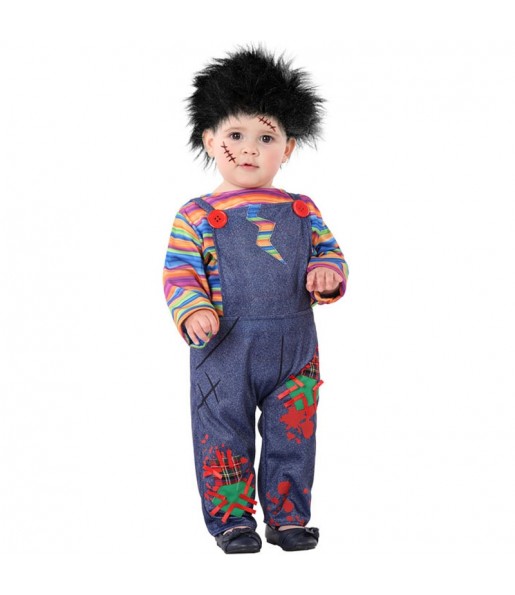 Disfraz de Chucky muñeco diabólico para bebé