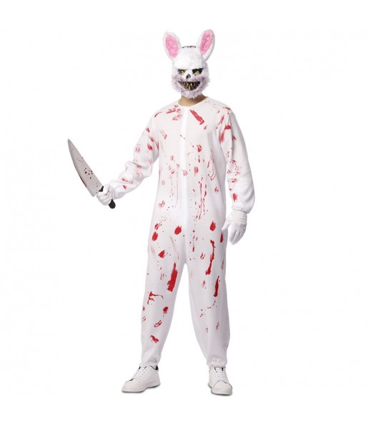 Disfraz de Conejo asesino para hombre