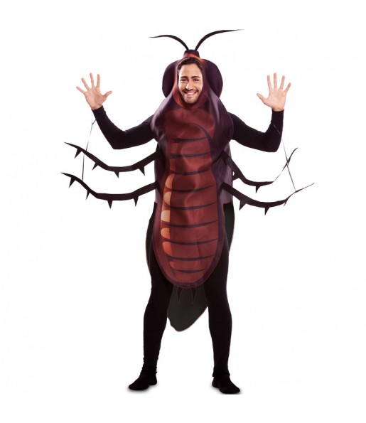 Disfraz de Cucaracha Marrón para adulto