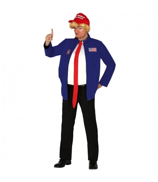 Disfraz de Donald Trump para hombre