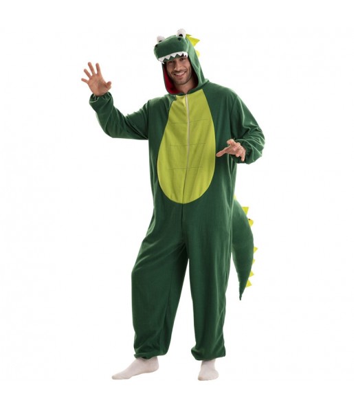 Disfraz de Dragón Verde para hombre