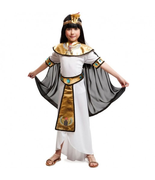 Disfraz de Egipcia Blanca infantil