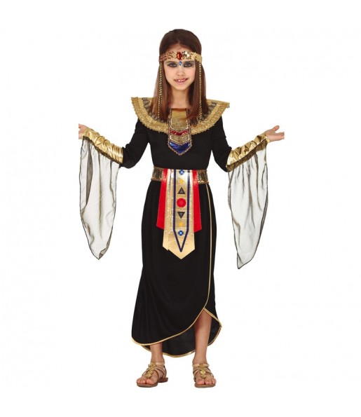 Disfraz de Egipcia Negra para niña