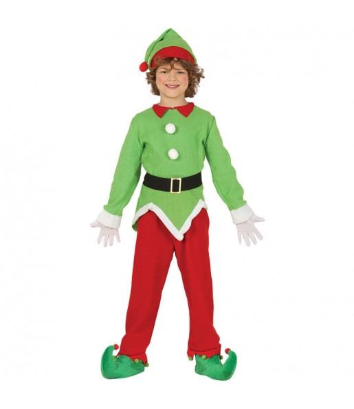Disfraz de Elfo ayudante para niño