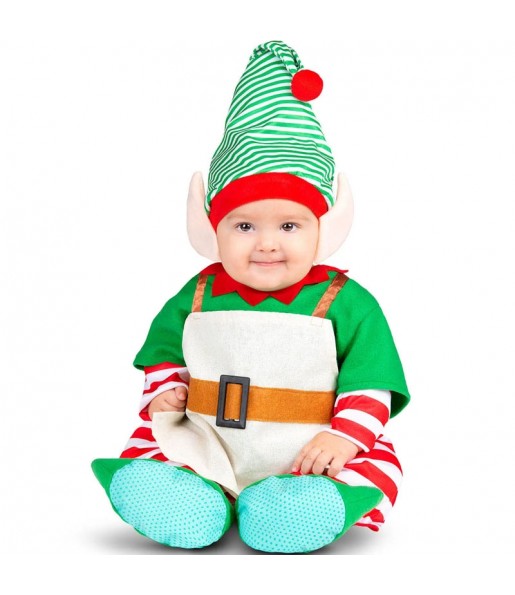 Disfraz de Elfo con delantal para bebé