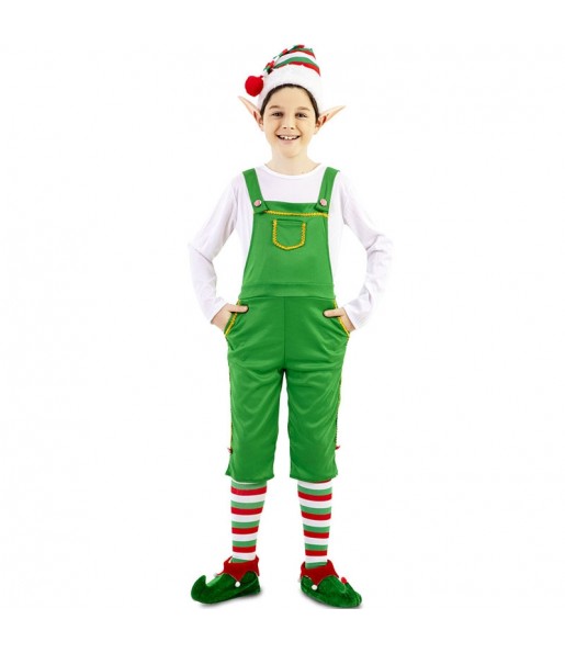 Disfraz de Elfo de Santa Claus para niño