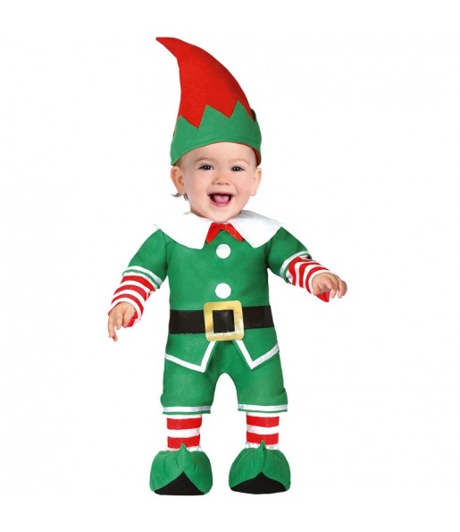 Disfraz de Elfo navideño para bebé