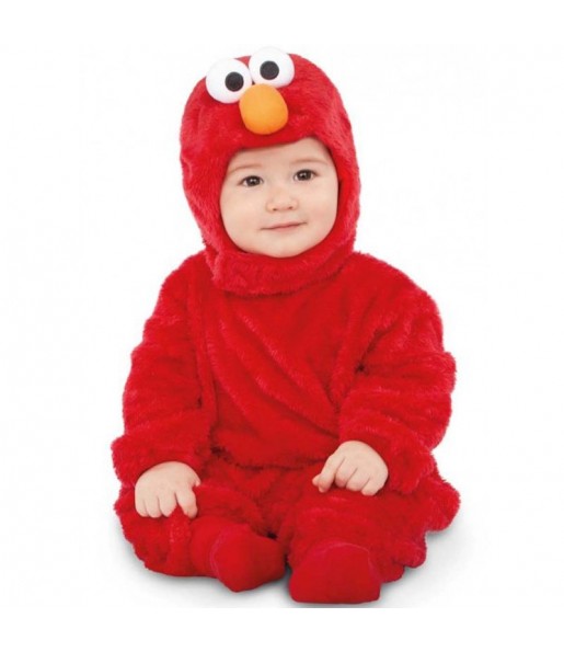 Disfraz de Elmo Barrio Sésamo para bebé