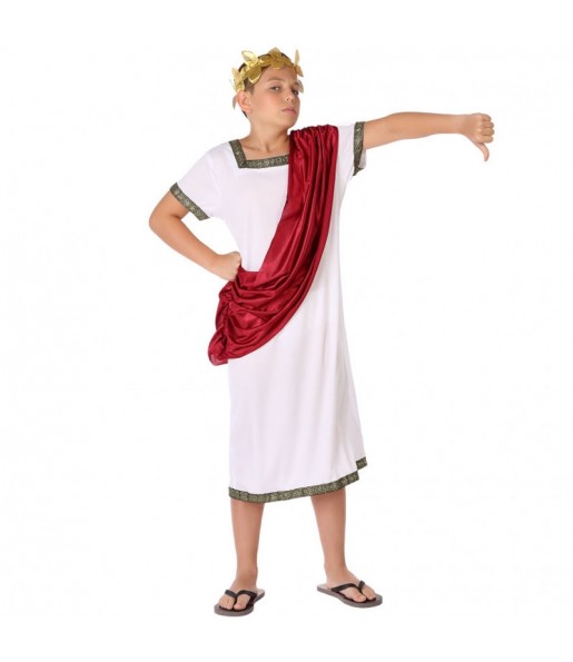 Disfraz de Emperador de Roma para niño