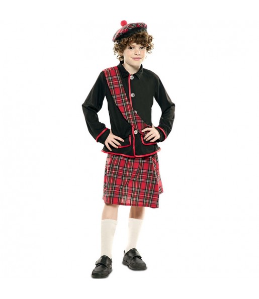 Disfraz de Escocés clásico para niño