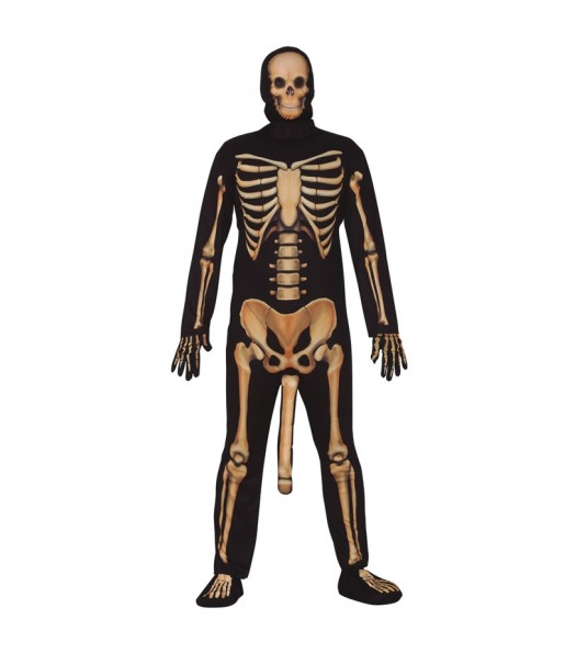 disfraz de esqueleto elegante adulto