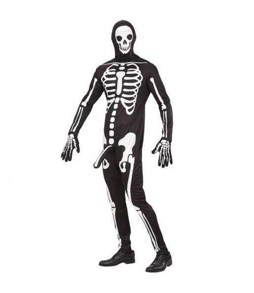 Disfraz de Esqueleto Cómico para hombre