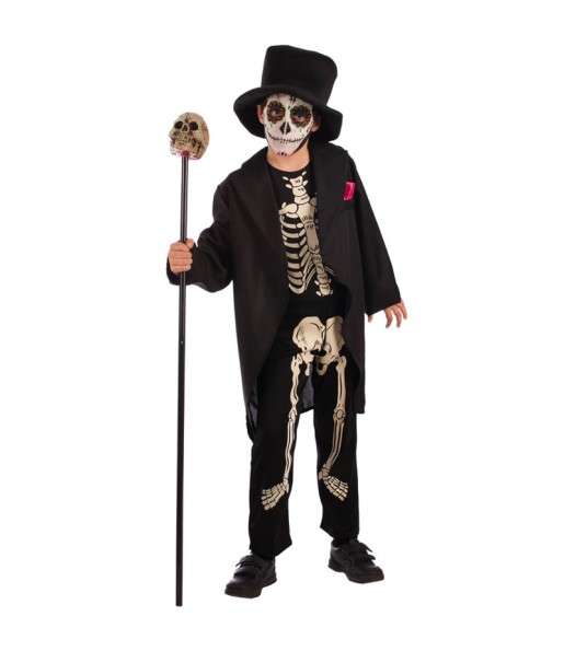 Disfraz de Esqueleto Día de los Muertos Infantil