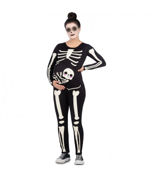 Disfraz de Esqueleto para embarazadas