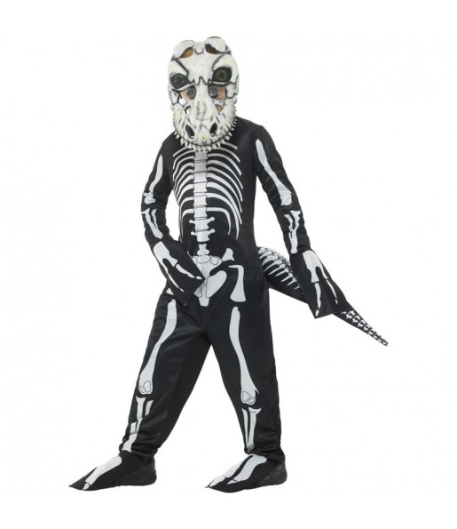 Disfraz de Esqueleto T-Rex para niño