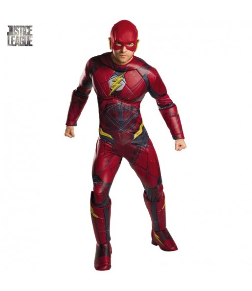 Disfraz de Flash Liga de la Justicia para adulto