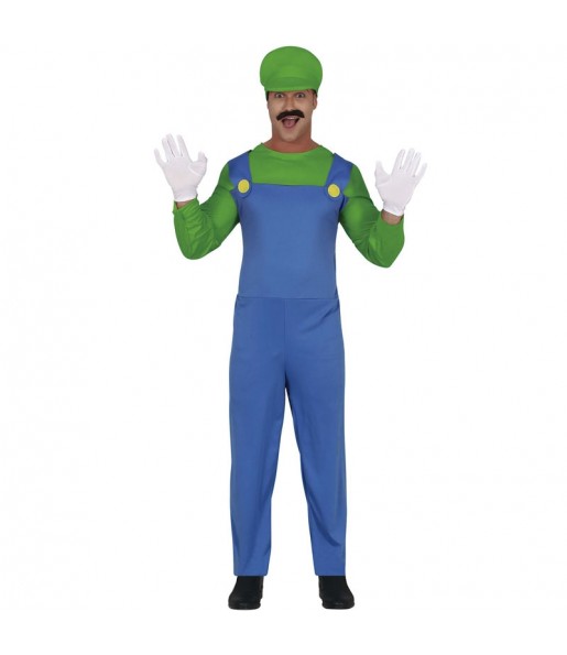 Disfraz de Súper Luigi hombre