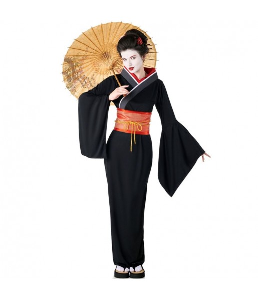 Disfraz de Geisha antiguo Japón para mujer