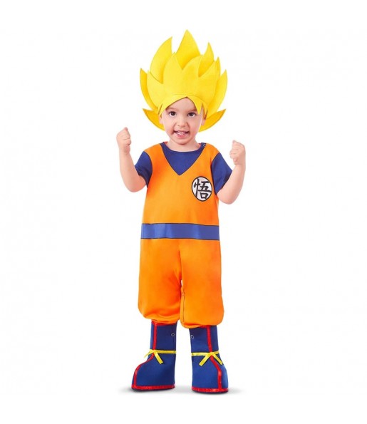 Disfraz de Goku para bebé Dragon Ball