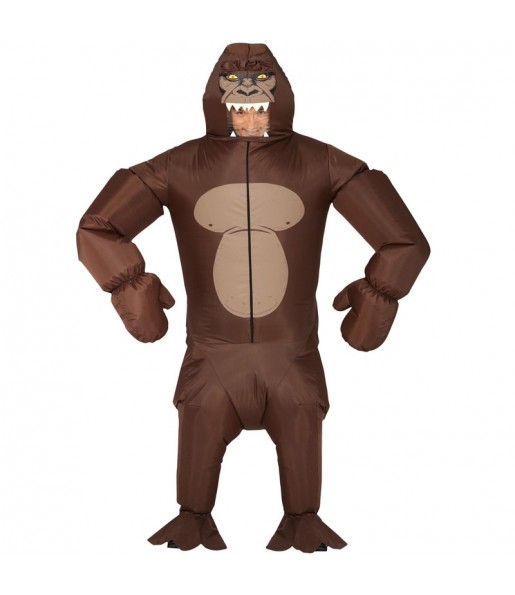 Disfraz de Gorila hinchable para hombre