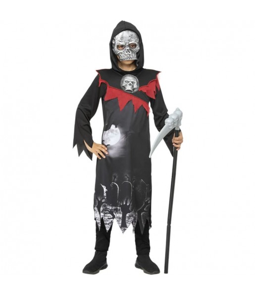 Disfraz de Grim Reaper para niño 