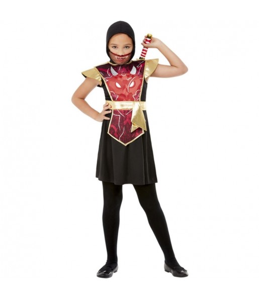 Disfraz de Guerrera Ninja para niña