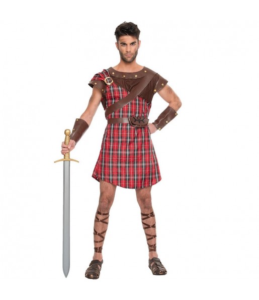 Disfraz de Guerrero Escocés Braveheart para hombre