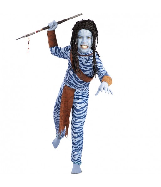 Disfraz de Guerrero Jungla-Avatar para niño
