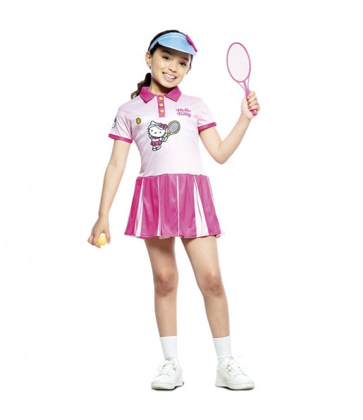 Disfraz de Hello Kitty Tenista para niña