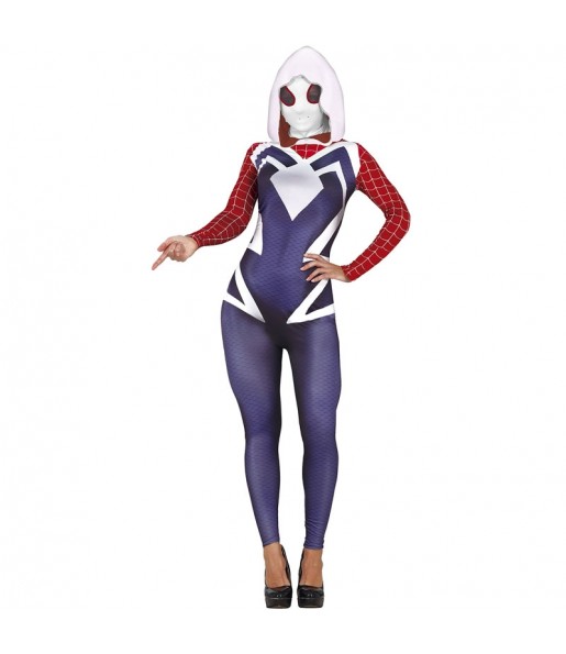 Disfraz de Heroína Ghost Spider para mujer
