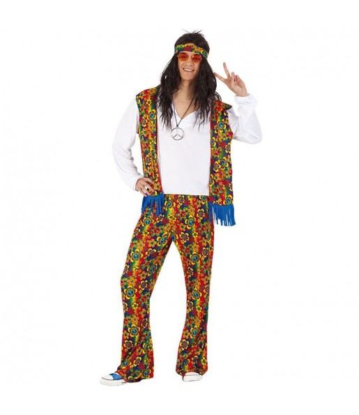 Disfraz de Hippie groovy para hombre