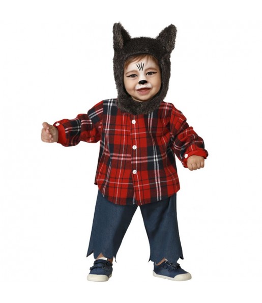 Disfraz de Hombre Lobo aterrador para bebé