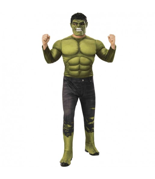 Disfraz de Hulk Endgame para hombre