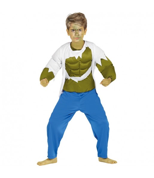 Disfraz de Hulk para niño