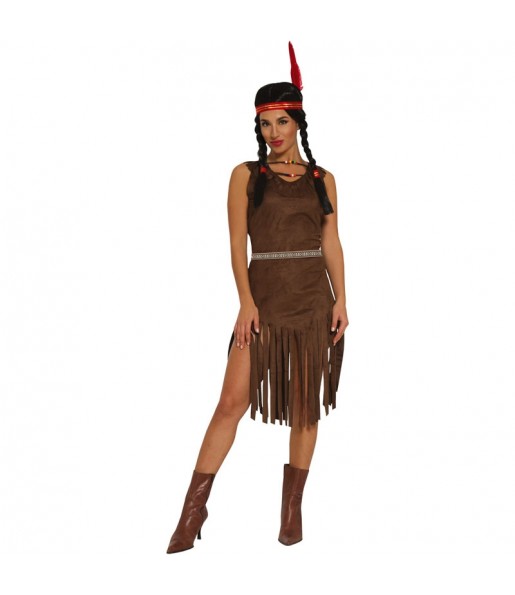 Disfraz de India Apache para mujer