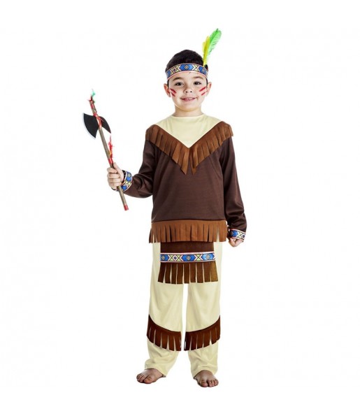 Disfraz de Indio Tahoe para niño