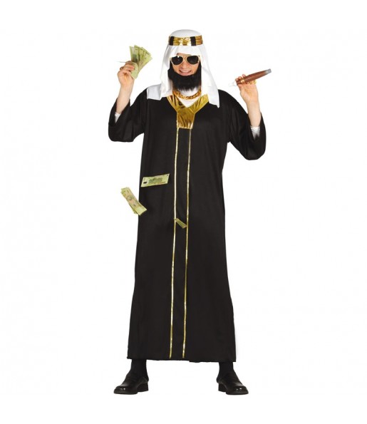 Disfraz de Jeque Dubái para hombre