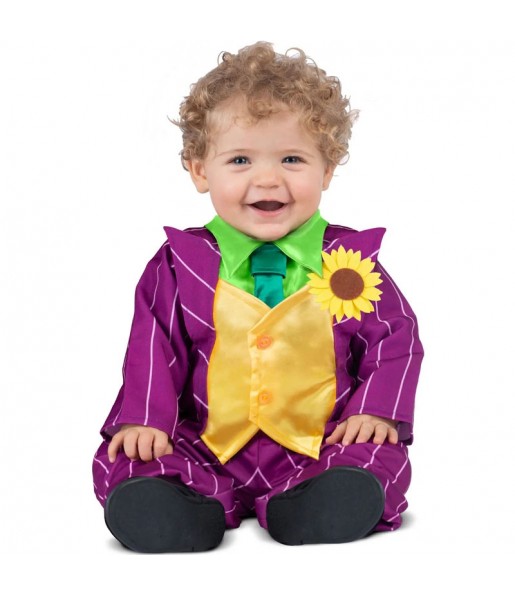 Disfraz de Joker Arkham para bebé