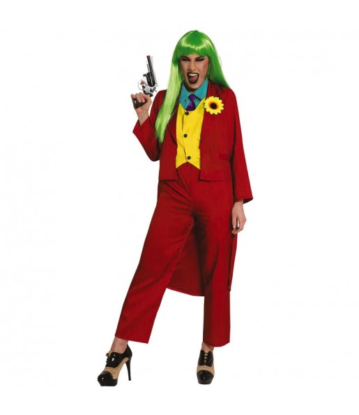 Disfraz de Joker Joaquín Phoenix para mujer
