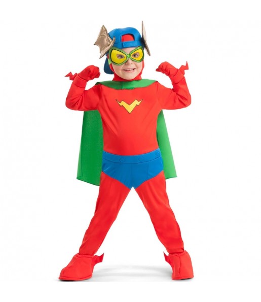 Disfraz de Kid Fury de los SuperZings para niño