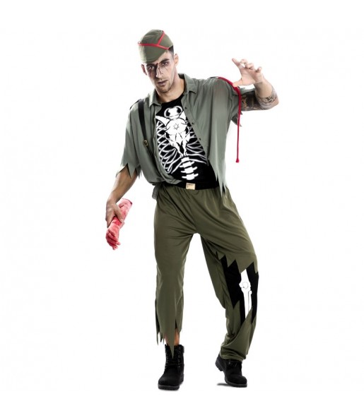 Disfraz de Legionario Zombie para hombre