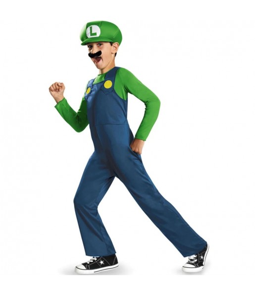 Disfraz de Luigi nintendo para niño