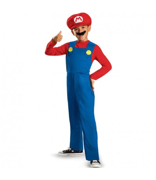 Disfraz de Mario Bros Nintendo para niño