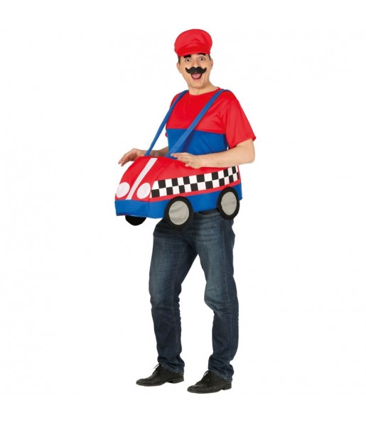 Disfraz de Mario Kart para adulto