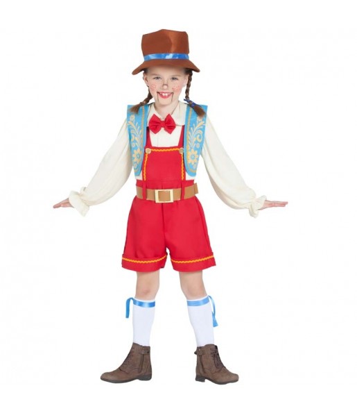 Disfraz de Pinocho Marioneta para niña