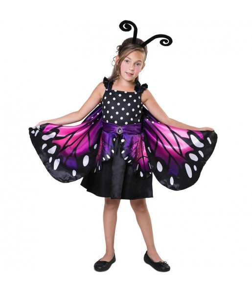 Disfraz de Mariposa deluxe para niña