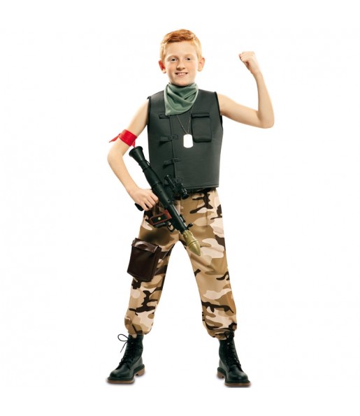 Disfraz de Soldado Fuerzas Especiales para niño